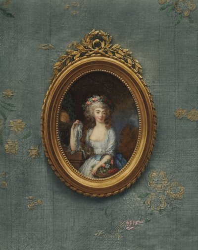 Retrato da princesa louise de hesse-darmstadt de Cornelius Hoyer