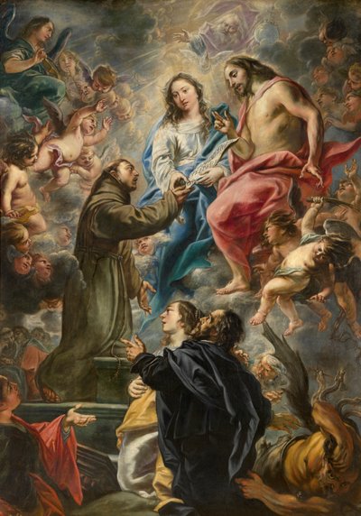 Portiuncula (óleo sobre tela) de Cornelius I Schut