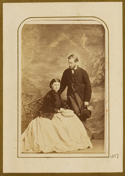 [Duque e Duquesa de St. Albans] de Cornelius Jabez Hughes
