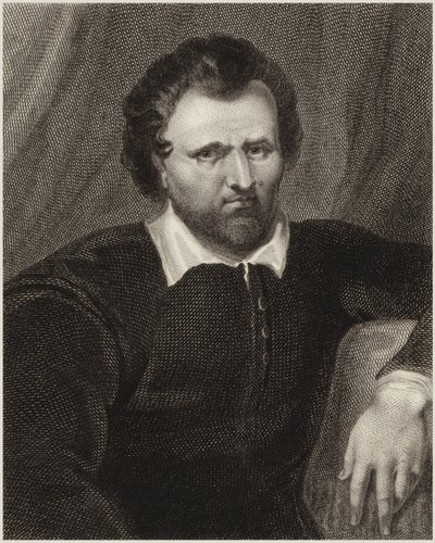 Ben Jonson de Cornelius Janssen van Ceulen