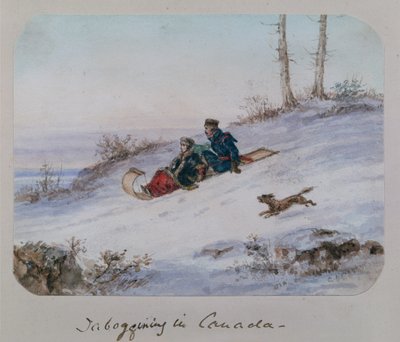 Tabogin no Canadá de Cornelius Krieghoff