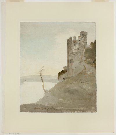 Castelo de Conway de Cornelius Varley