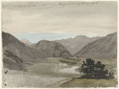Vista de Moel Siabod de Beddgelert, Norte do País de Gales
Vista de Moel Siabod de Beddgelert, Norte do País de Gales de Cornelius Varley
