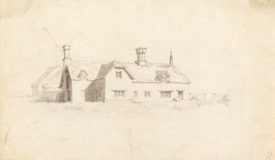Vista de uma Casa de Cornelius Varley