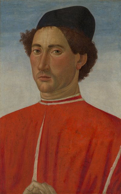 Retrato de um homem, ca. 1481-1482. de Cosimo Rosselli