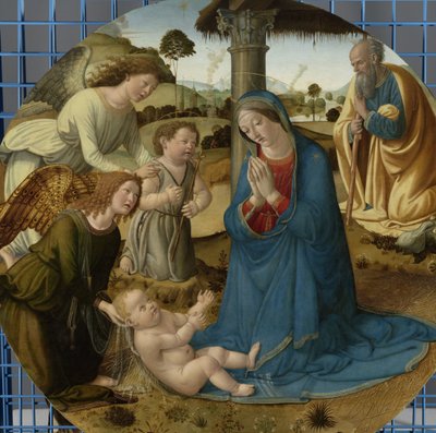 A Adoração da Criança Cristo
A Adoração da Criança Cristo de Cosimo Rosselli
