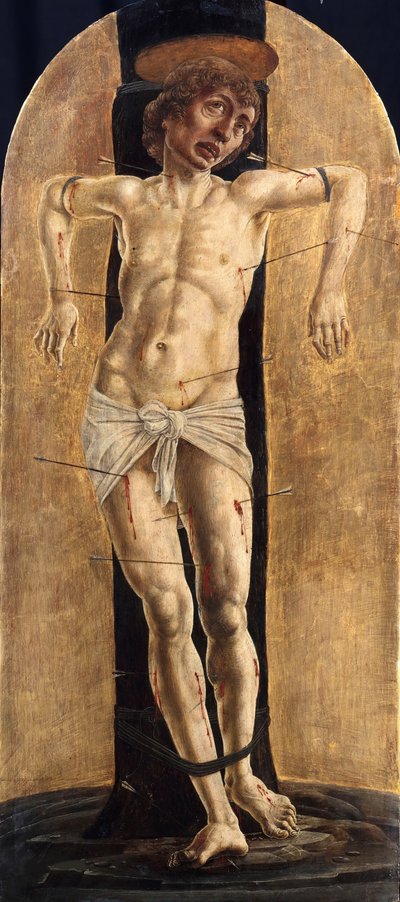 São Sebastião, ca 1484 de Cosimo Tura