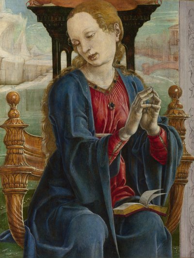 A Virgem Anunciada, ca 1475. de Cosimo Tura