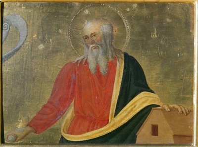 Noah Predella Painel do Retábulo. de Cosimo di Lorenzo Rosselli