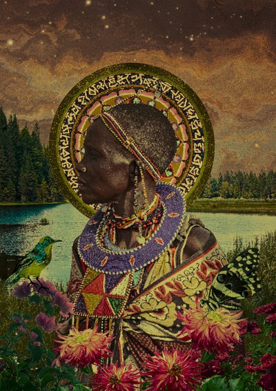 Mulher Africana, Espírito da Natureza de CosmoZach