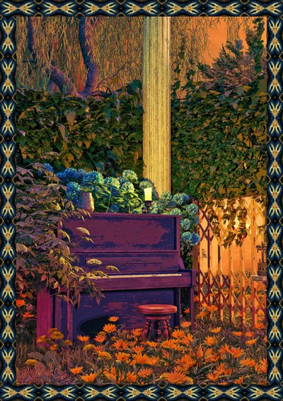 Piano do Jardim Encantado de CosmoZach