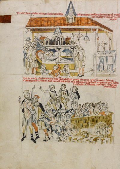 A Vida da Abençoada Edwiges de Court workshop of Duke Ludwig I of Liegnitz and Brieg