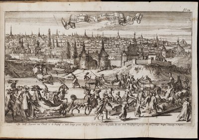 Vologda De: Verhael Histórico, ou Descrições de Voyagie, 1677 de Coyet