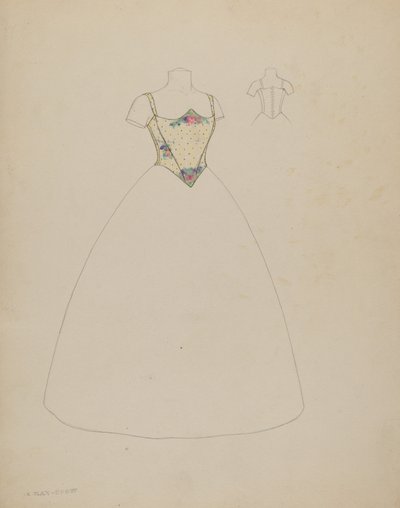 Design para corpete de Creighton Kay Scott