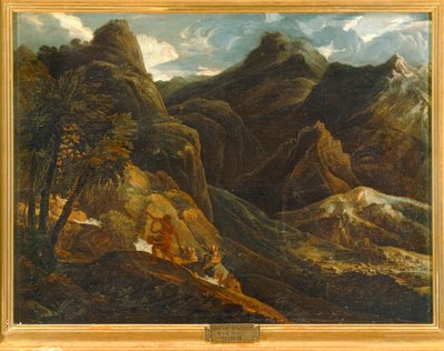 Paisagem com madeira de Crescenzio Onofri