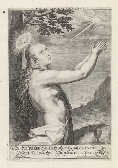 A penitente Maria Madalena de Crispijn van de Passe (I)