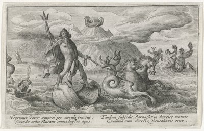 Netuno acalma as ondas Metamorfoses de Ovídio (título da série) de Crispijn van de Passe (I)