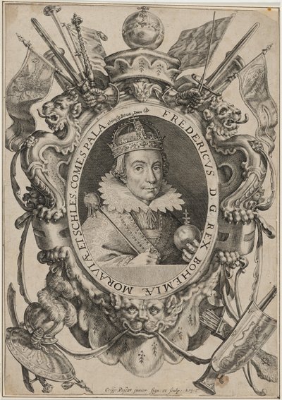 Frederico V, eleitor palatino, rei da Boémia de Crispijn van de Passe I