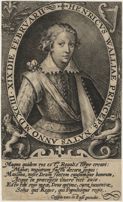 Henry Frederick, Príncipe de Gales de Crispijn van de Passe I