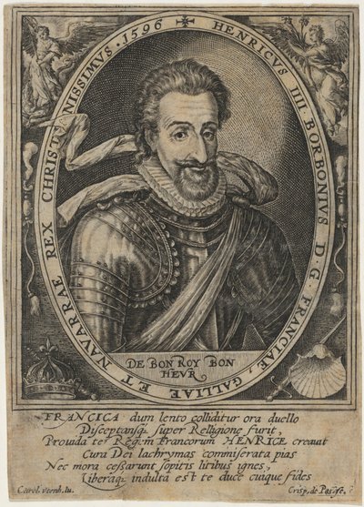 Henrique IV, rei de França de Crispijn van de Passe I