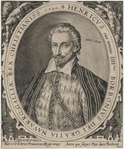 Henrique IV, rei de França de Crispijn van de Passe I