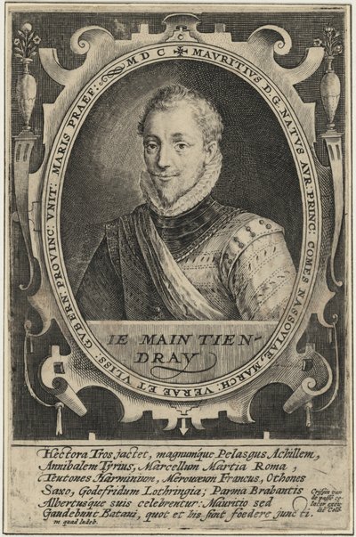 Maurício de Nassau, príncipe de Orange de Crispijn van de Passe I