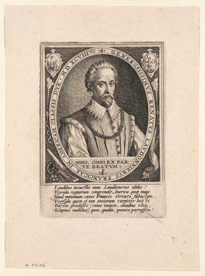 René de Laudonnière de Crispijn van de Passe I