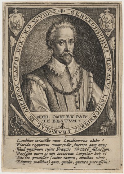 Rene de Laudonniere de Crispijn van de Passe I