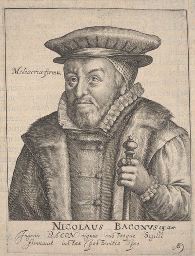 Nicholas Bacon de Crispin I de Passe
