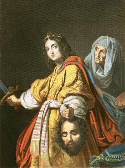 Judith com a cabeça de Holofernes de Cristofano (after) Allori