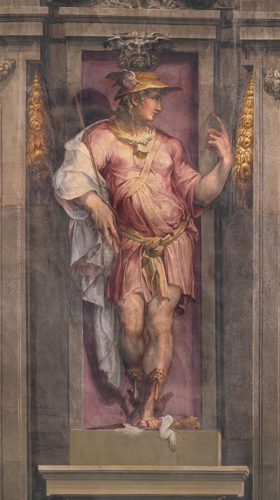 Mercúrio, 1556-1557 de Cristofano Gherardi