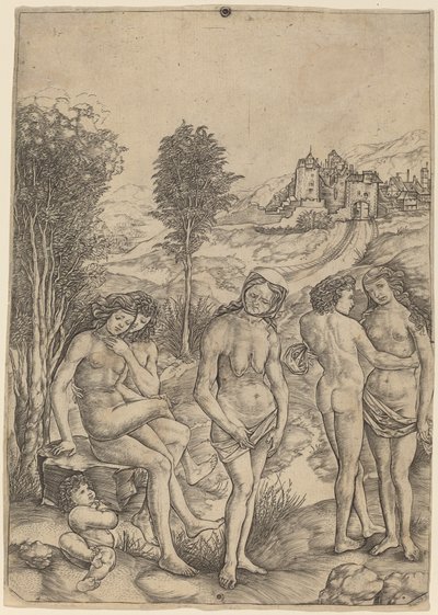 Alegoria da Inveja de Cristofano Robetta