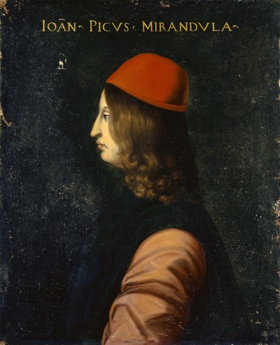 Retrato de Giovanni Pico della Mirandola, c.1560 de Cristofano dell Altissimo