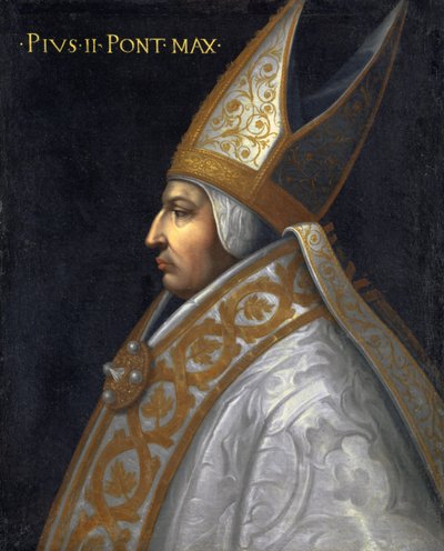 Retrato do Papa Pio II, c.1560 de Cristofano dell Altissimo