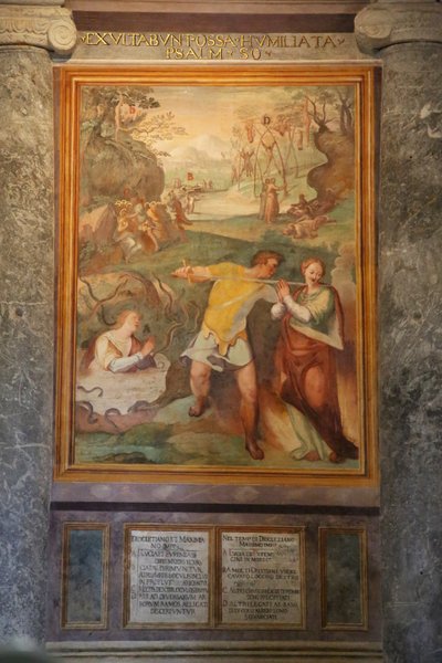 Martírio de Santa Lúcia e Santa Eufémia de outros santos de Cristoforo and Tempesta, Antonio Roncalli