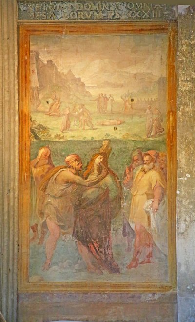 O martírio de uma santa feminina de Cristoforo and Tempesta, Antonio Roncalli