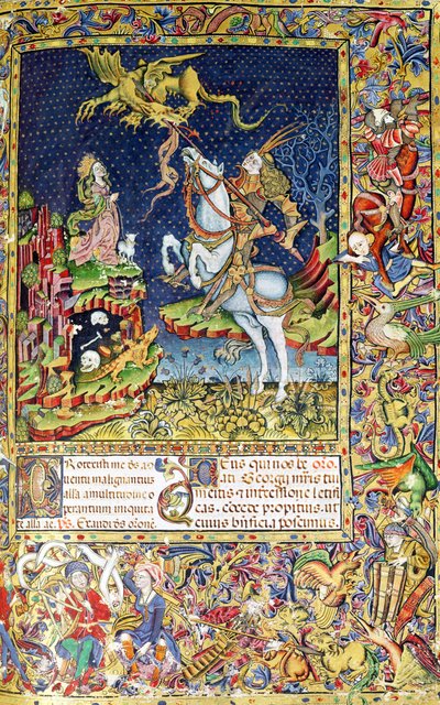 Missal de São Jorge de Topusko, século XV-XVI de Croatian School