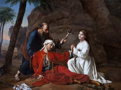 A Morte de Malek-Adhel, 1814. de Césarine Henriette Davin Mirvault