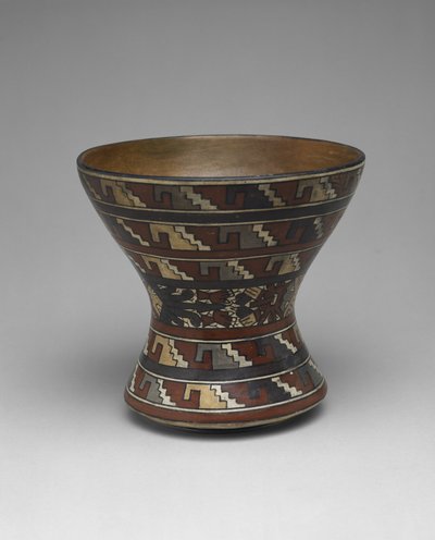 Copo com Step-scrolls de Culture Nazca