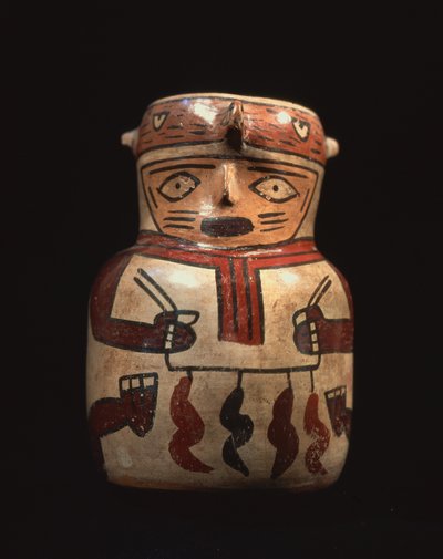 Vaso, 500BC-AD500 (cerâmica) de Culture Nazca