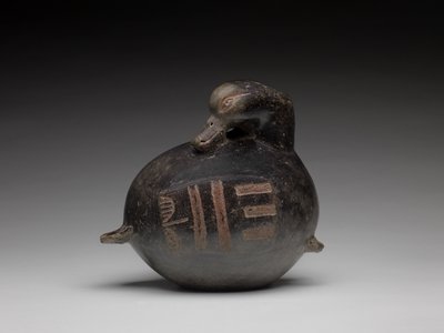 Navio de pato de Culture Olmec