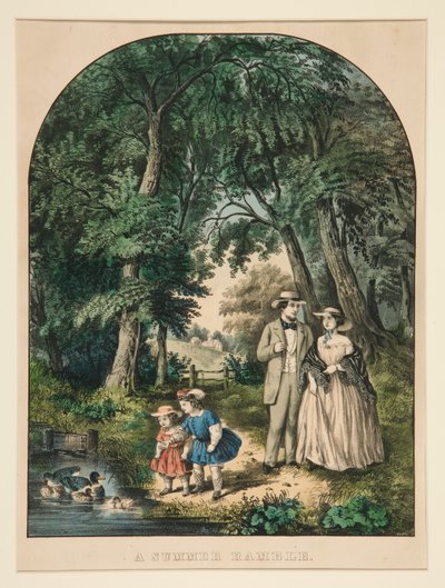 Um Ramble de Verão de Currier and Ives