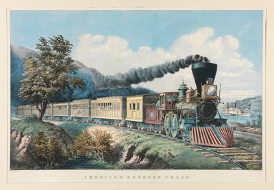 Trem American Express de Currier and Ives
