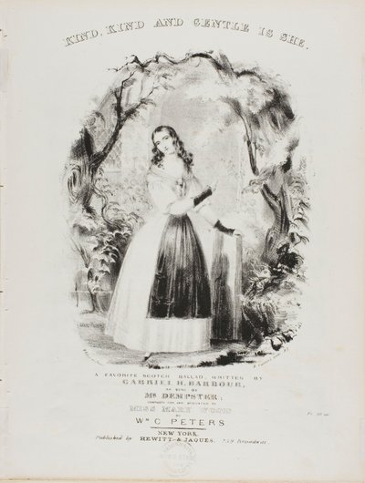 Bondosa, amável e gentil é ela de Currier and Ives
