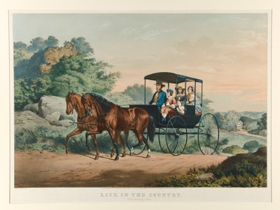 Vida no campo./ de Currier and Ives