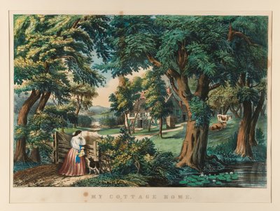 Minha casa de campo. de Currier and Ives