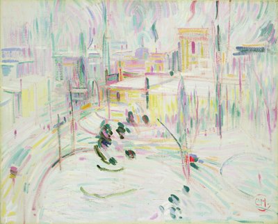 Berlim no inverno, 1912-14 de Curt Herrmann