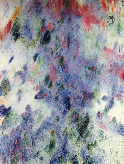 Clematis (óleo sobre tela) de Curt Herrmann