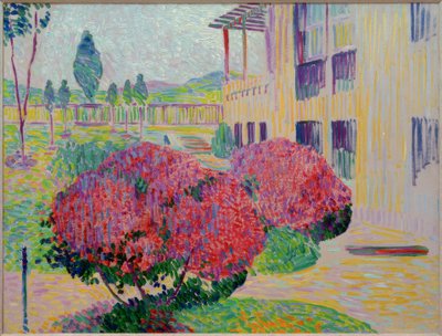 No jardim de Henry van de Veldes Villa "Hohe Pappeln" em Ehringsdorf perto de Weimar de Curt Herrmann