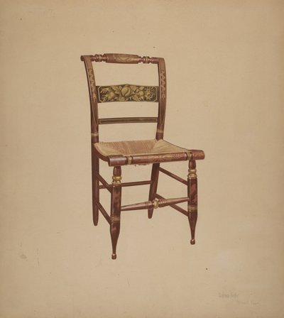 Cadeira Hitchcock de Cushman Parker